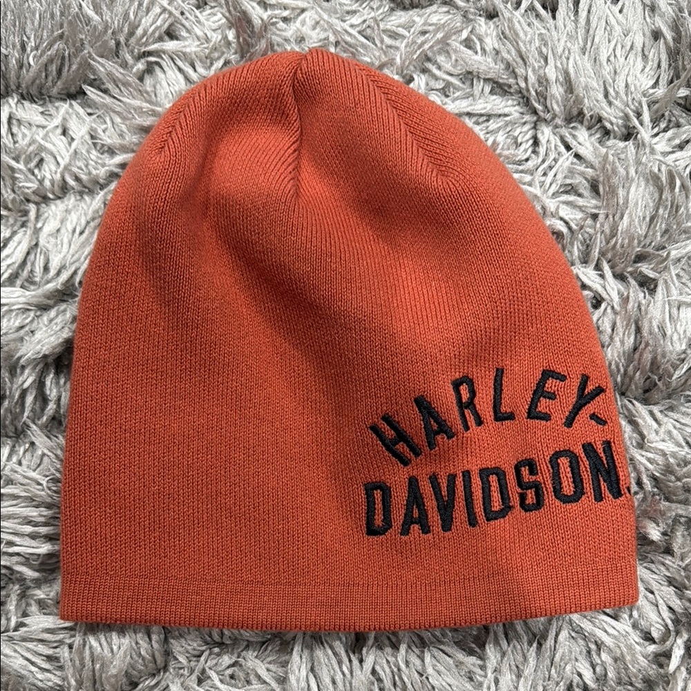 Harley-Davidson Bold Orange Knit Cap